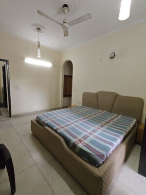 Bedroom in 3 BHK Builder Floor at Ansal Sushant Lok I, Sector 43 – for Rent