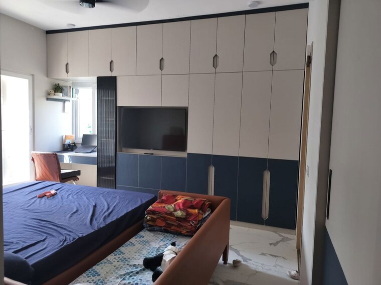 Bedroom, kumar-peninsula 3 Bedroom 1303 Sq.Ft. Apartment In Baner Pune 10168241