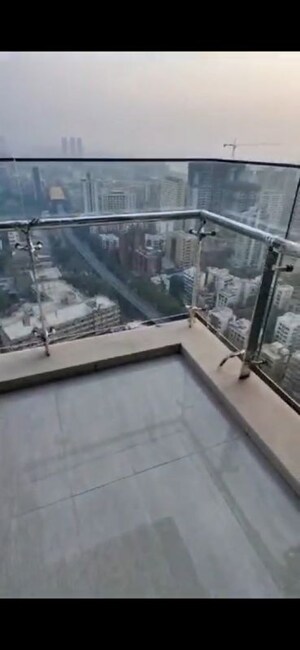 Balcony in 3 BHK Apartment at Sheth Auris Serenity Tower 2, Malad West – for Rent
