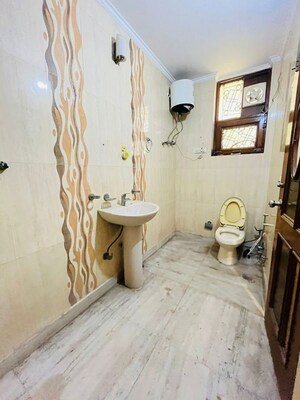 Bathroom in 3 BHK Builder Floor at Sector 38 – for Rent