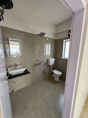 Bathroom in 3 BHK Builder Floor at Chandmari – for Rent