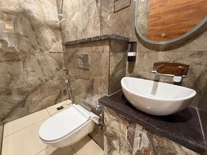 Bathroom in 2 BHK Builder Floor at Sector 43 – for Rent