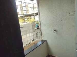 Balcony in 1 BHK Apartment at Wadgaon Sheri – for Rent