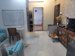 Living Room in 1 BHK Apartment at Wadgaon Sheri – for Rent