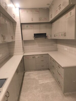 Kitchen in 3 BHK Builder Floor at Lajpat Nagar ii – for Rent