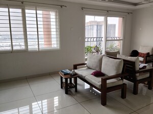 Living Room in 2 BHK Apartment at Vijetha Lapis Lazuli, Brookefield – for Rent