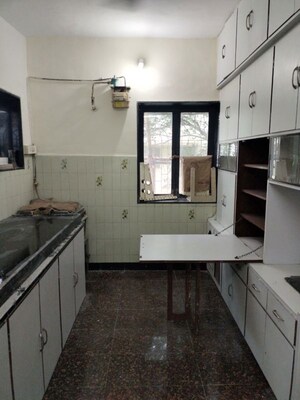 Kitchen in 1 BHK Apartment at Orlem Peace, Malad West – for Rent