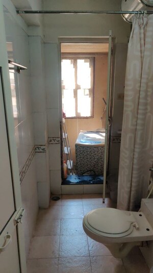 Bathroom in 2 BHK Apartment at Shanti Niketan Malad, Orlem – for Rent