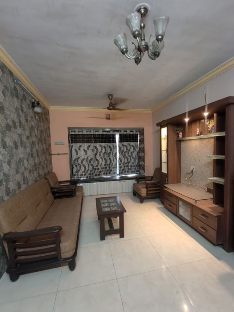 Living Room, kores-nakshatra 2 Bedroom 696 Sq.Ft. Apartment In Vartak Nagar Thane 10168327