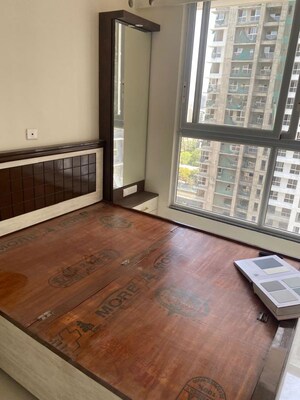 Bedroom in 2 BHK Apartment at Sheth Zuri, Laxmi Nagar – for Rent