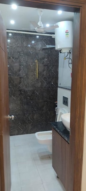 Bathroom in 3 BHK Builder Floor at East Of Kailash – for Sale