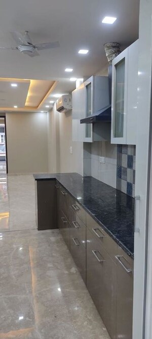 Kitchen in 3 BHK Builder Floor at East Of Kailash – for Sale