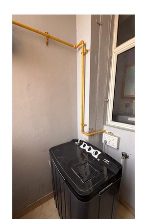 Staircase in 2 BHK Apartment at Migsun Green Mansion, Zeta I Greater Noida – for Rent