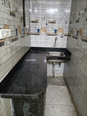 Kitchen in 1.5 BHK Villa at Beniapukur – for Rent