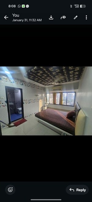 Living Room in 2 BHK Apartment at Ankur CHS Kandivali West, Kandivali West – for Rent