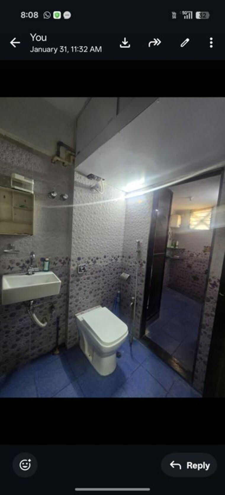 Bathroom, ankur-chs-kandivali-west 2 Bedroom 700 Sq.Ft. Apartment In Kandivali West Mumbai 10168376