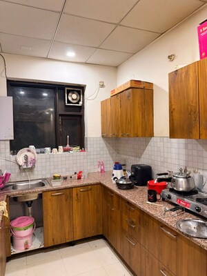 Kitchen in 2 BHK Builder Floor at Sector 52 – for Rent