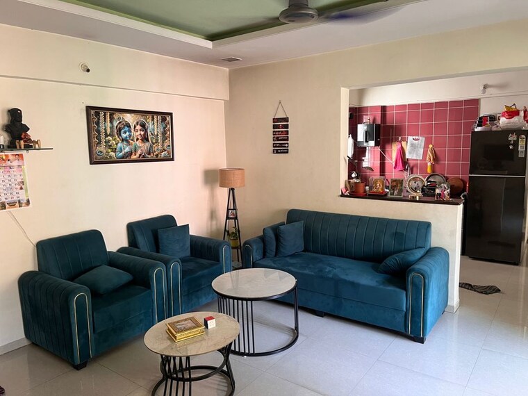 Living Room, pimple saudagar 2 Bedroom 1100 Sq.Ft. Apartment In Pimple Saudagar Pune 10168395
