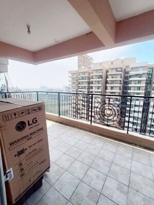 Balcony in 3 BHK Apartment at Gaurs Siddhartham, Siddharth Vihar – for Rent