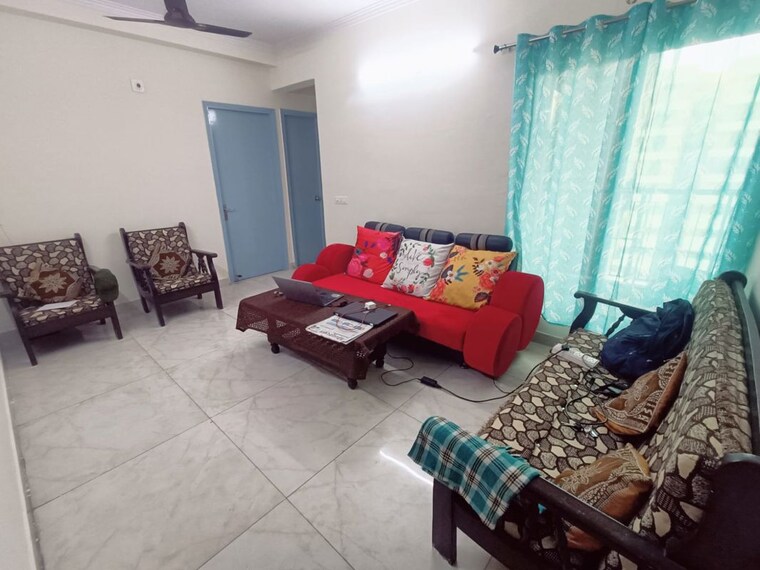 Living Room, gaurs-siddhartham 3 Bedroom 1475 Sq.Ft. Apartment In Siddharth Vihar Ghaziabad 10168391