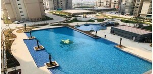 Swimming Pool in 4 BHK Apartment at Prestige High Fields, Gachibowli – for Rent