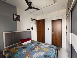 Bedroom in 1 BHK Apartment at Vaibhavlaxmi Peak 25, Vikhroli East – for Rent