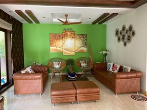 Living Room in 4 BHK Villa at Whitefield – for Rent