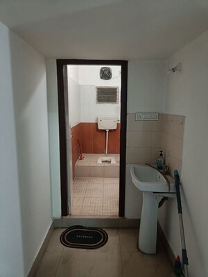 Bathroom in 3 BHK Apartment at Indu Arcade Puppalaguda, Puppalaguda – for Rent