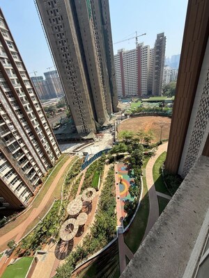 Balcony in 2 BHK Apartment at Runwal Forests, Kanjurmarg West – for Rent