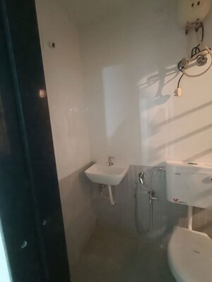 Bathroom in 2 BHK Apartment at Ramdevnagar – for Rent