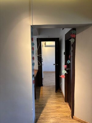 Building Lobby in 1 BHK Apartment at Juhu Abhishek Chs Ltd, Andheri West – for Rent