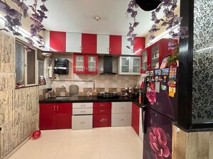 Kitchen in 2.5 BHK Apartment at Wakad – for Rent