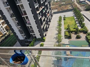 Balcony in 2 BHK Apartment at Paras Prasanna Paradise, Chikhali – for Rent