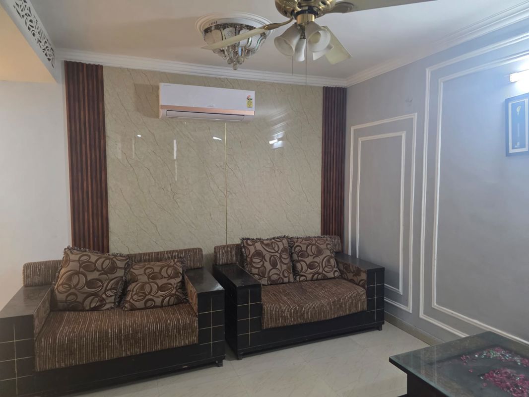 3 BHK + Study Room Apartment For Rent in Surya Towers Zirakpur