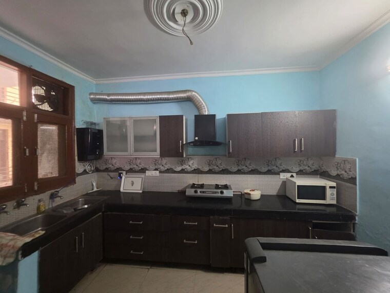 Kitchen, surya-towers-zirakpur 3 Bedroom 1530 Sq.Ft. Apartment In Lohgarh Zirakpur 10168477