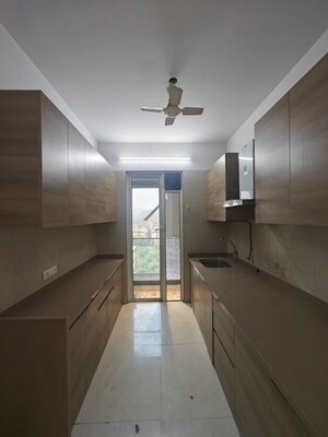 Building Lobby in 3 BHK Apartment at Akshar Alvario, Seawoods – for Rent