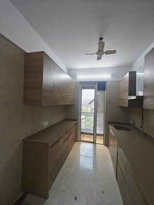 Building Lobby in 3 BHK Apartment at Akshar Alvario, Seawoods – for Rent