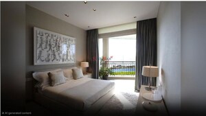 Bedroom in 3 BHK Builder Floor at Central Park Flower Valley, Sohna Sector 33 – for Rent