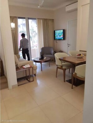 Living Room in 3 BHK Builder Floor at Central Park Flower Valley, Sohna Sector 33 – for Rent