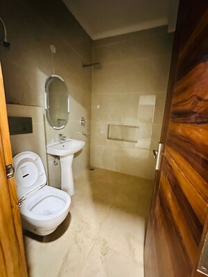 Bathroom in 3 BHK Builder Floor at RPS Palm Drive, Sector 88 – for Rent