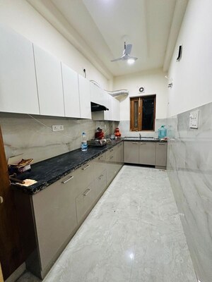 Kitchen in 3 BHK Builder Floor at RPS Palm Drive, Sector 88 – for Rent