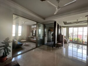 Living Room in 3 BHK Builder Floor at Unitech Nirvana Country Cedar Crest, Sector 50 – for Rent