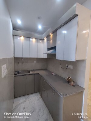 Kitchen in 1 BHK Builder Floor at Dwarka Mor – for Rent