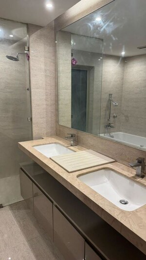 Kitchen in 3 BHK Apartment at Hiranandani Meadows, Manpada – for Rent