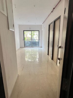 Building Lobby in 3 BHK Apartment at Runwal Elegante, Andheri West – for Rent