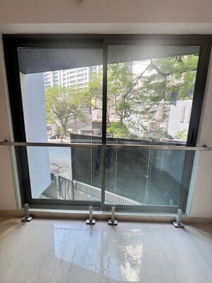 Balcony in 3 BHK Apartment at Runwal Elegante, Andheri West – for Rent