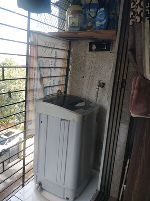 Balcony in 1 BHK Apartment at Daulat CHS, Borivali East – for Rent