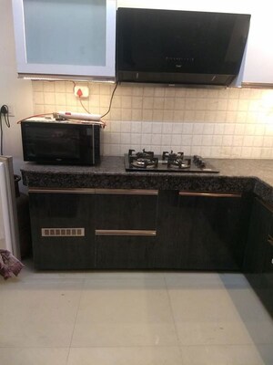 Kitchen in 3 BHK Apartment at Raj Apartments Butler Colony, Butler Colony – for Rent