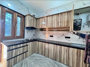 Kitchen in 4 BHK Independent House at Purvanchal Royal City, Chi V Greater Noida – for Rent