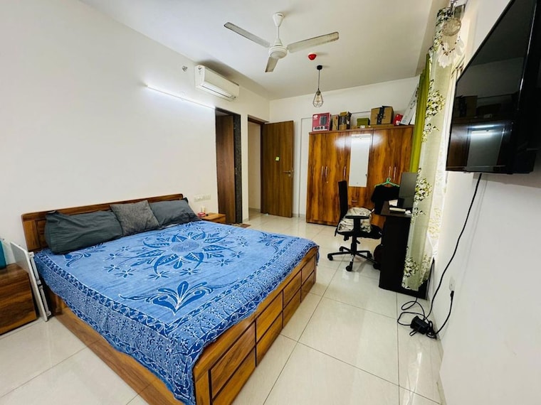 Bedroom, amar-apex 2 Bedroom 1118 Sq.Ft. Apartment In Baner Pune 10168588